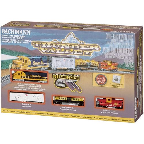  Bachmann Trains Thunder Valley Ready-to-Run N Scale Train Set