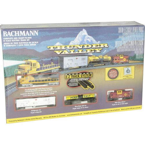  Bachmann Trains Thunder Valley Ready-to-Run N Scale Train Set