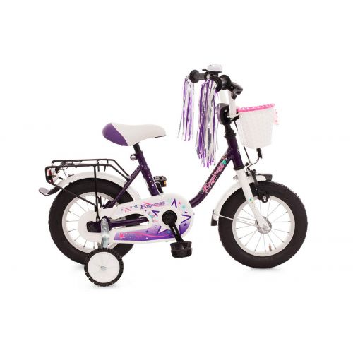  Bachtenkirch Kinderfahrrad 12 Empress lila-weiss