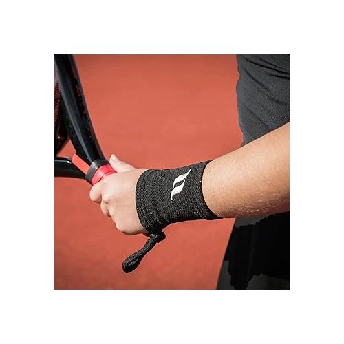  Back on Track Physio 4-Way Stretch Black Wrist Brace - Enhanced Mobility & Recovery with Welltex Technology for Active Lifestyles, S