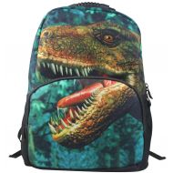 Back to 20s Animal Face 3D Dinosaur Backpack 3D Deep Stereographic Felt Fabric