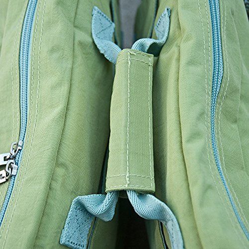  BackTpack 3 Ergonomic Backpack, School Bag, Healthy Back Bag, Small, Dark Olive/Spice