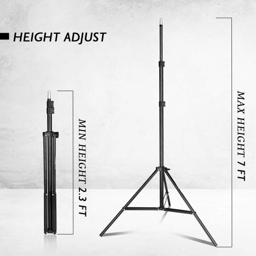  EMART Emart 8.5 x 10 ft Backdrop Support System, Photography Video Studio Lighting Kit Umbrella Softbox Set Continuous Lighting for Photo Studio Product, Portrait and Video Shooting Phot