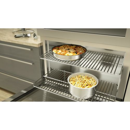  Backen Profi 191199-set casseroles-4-teilig fuer alle Herde, Induktion, Edelstahl, Edelstahl, 26x 27x 11cm