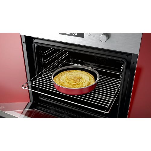  Backen Profi 181503Easy Cook Kochtopf-Set aus 4Pfannen Aluminium rot 30x 32x 9cm