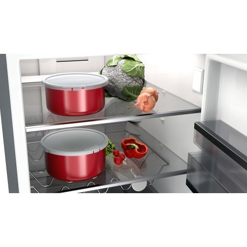  Backen Profi 181503Easy Cook Kochtopf-Set aus 4Pfannen Aluminium rot 30x 32x 9cm