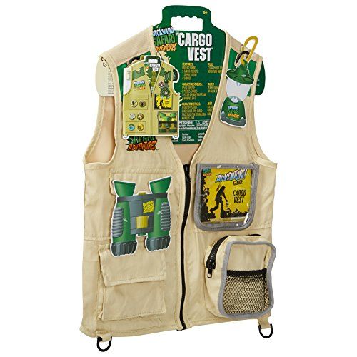  Backyard Safari Cargo Vest Kids Outdoor Activity