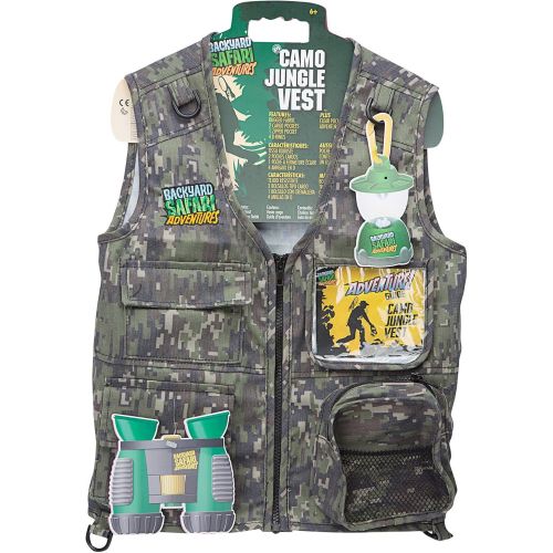  Backyard Safari Jungle Camo Cargo Vest