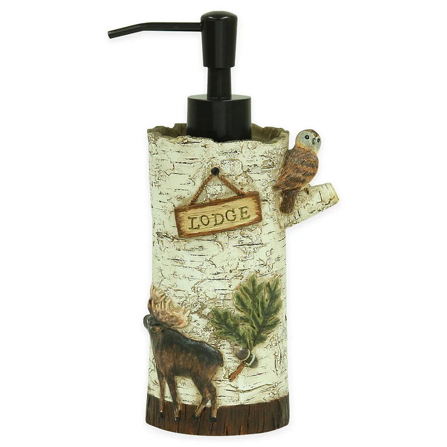  Bacova Lodge Memories Lotion Dispenser