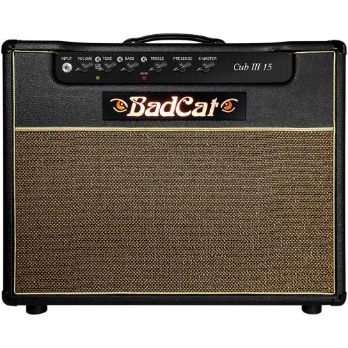  Bad Cat},description:Bad Cat raises the bar and offers an update on the classic Cub circuit. The all-new Cub III features a switchable A or B valve in the first position pre-amp. Y