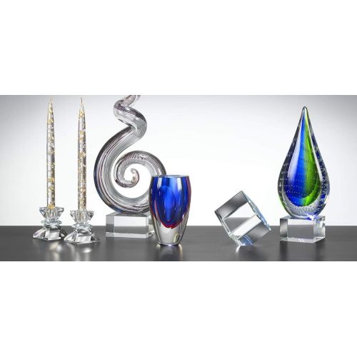  Badash Marina Murano Style Art Glass Centerpiece