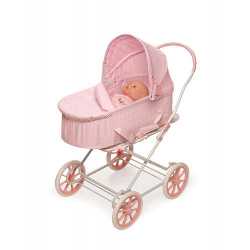  Badger Basket English Style 3-in-1 Doll Pram, Carrier, and Stroller (fits American Girl Dolls)