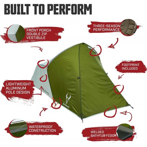  Badlands Artemis One-Man Tent - 3-Season Hunting Shelter, 1-Person