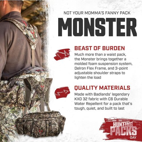  [아마존베스트]Badlands Monster Waist-Pack Style Hunting Pack