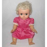 /Badoodly SO SWEET Vintage 19 Vinyl BABY Doll Big Eyes