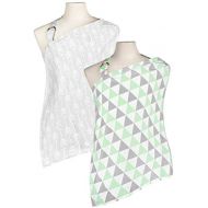 [아마존베스트]BaeBae Goods Nursing Cover for Boys and Girls | Breastfeeding Covers for Infants | Cotton Ponchos Helps Cover Up...