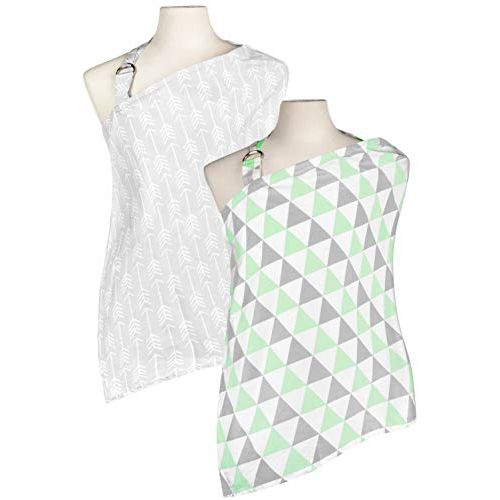  [아마존베스트]BaeBae Goods Nursing Cover for Boys and Girls | Breastfeeding Covers for Infants | Cotton Ponchos Helps Cover Up...