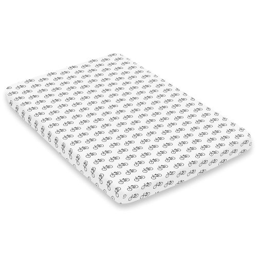  [아마존베스트]Pack n Play Playard Sheet Set | 3 Pack | 100% Super Soft Jersey Knit Cotton (150 GSM) | Portable Mini Crib Mattress Fitted Sheets for Boys & Girls by BaeBae Goods