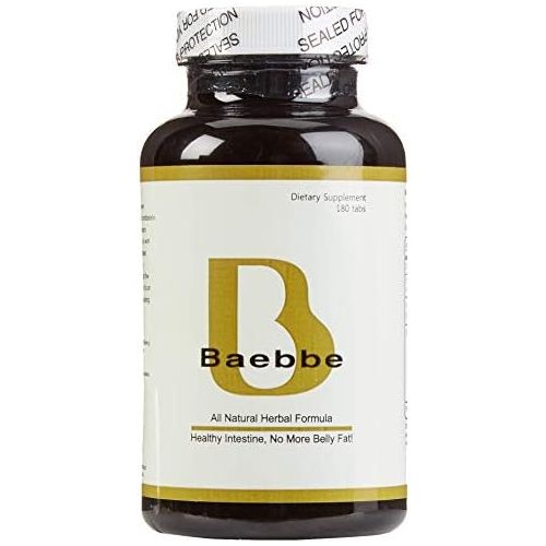  Baebbe 180 Tabs (Healthy Intestine, No More Belly Fat!) 100% Natural Herbs