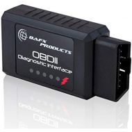 Bafx Products - Wireless Bluetooth OBD2 / OBDII Diagnostic Car Scanner & Reader Tool for Android Devices - Read/Clear Your Check Engine Light & Much More