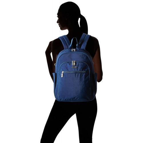  Baggallini Essential Laptop Backpack With Rfid Messenger Bag