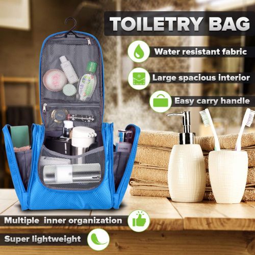  Bago Travel Bag Set for Family - Light & Foldable Duffle Backpack Cubes Toiletry