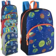 Bags In Bulk Lot of 24 Wholesale 15 Inch Printed Character Backpacks for Boys