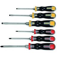 Bahco 202020 6 Piece Thru-Blade Slotted and Phillips Screwdriver Set