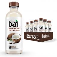 [아마존 핫딜] [아마존핫딜]Bai Coconut Flavored Water, Molokai Coconut, Antioxidant Infused Drinks, 18 Fluid Ounce Bottles, 12 count