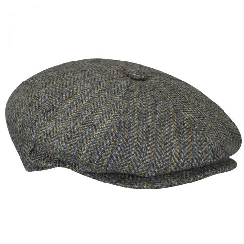  Bailey of Hollywood Galvin Stripe Herringbone Newsboy