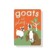 BainbridgeMercantile Goats at Play Outdoor Sign (9 x 12)