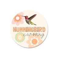 BainbridgeMercantile Hummingbird Crossing - Outdoor Aluminum Sign 9 x 12