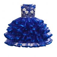 Baixia Carnival Costumes Kids Dresses for Girls Children Clothing Birthday Girls Dress Party Wedding Princess Dress