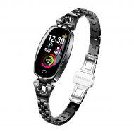 [아마존베스트]Bakeey Women Fashion Smart Bracelet Fitness Wristband Waterproof Watches for Android & iOS, Support Heart Rate Blood Pressure Monitor Pedometer Sleep Sport Activity Tracker Watch