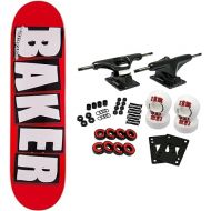 Baker Skateboard Complete Brand Logo White 8.5