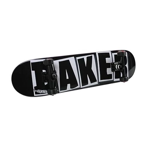  Baker Skateboard Complete Logo Black/White 8.0