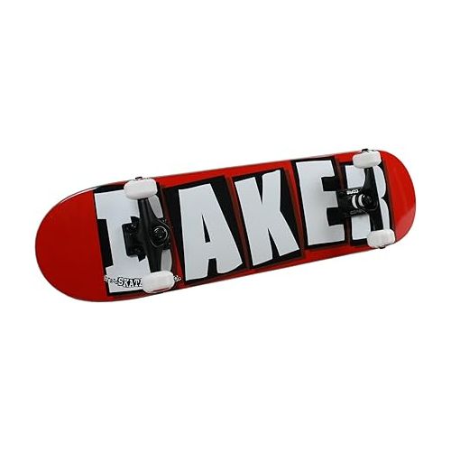  Baker Skateboard Complete Brand Logo White 8.25