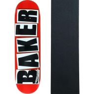 Baker Skateboard Deck Brand Logo Red/Black 7.88