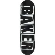 Baker Skateboards Brand Logo Black / White Skateboard Deck - 8.25 x 31.875