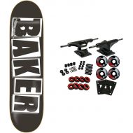 Baker Skateboard Complete Logo Black/White 8.25