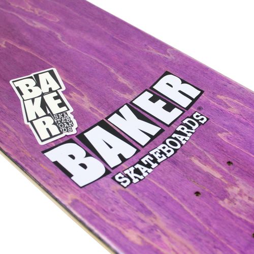  BAKER Skateboard Complete Logo White 8.125