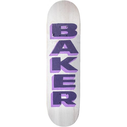  Baker Skateboard Deck Jacopo Carozzi Painted 8.0 x 31.5