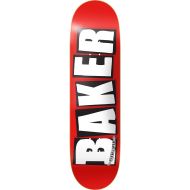 Baker Skateboards Brand Logo Red/White Deck 7.5