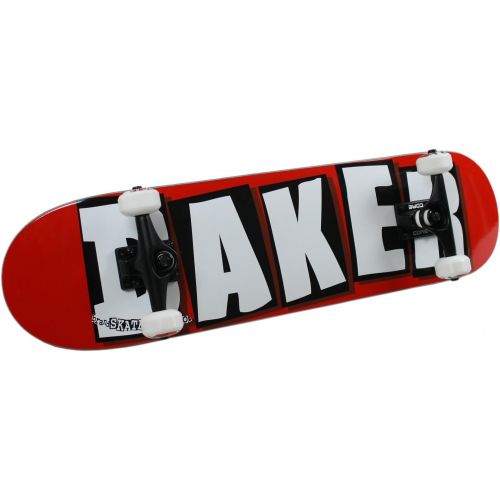  Baker Skateboard Complete Brand Logo White 8.25