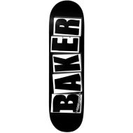 Baker Brand Logo Deck-8.0 Black/White Skateboard Deck