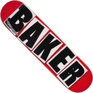 Baker Skateboards Baker Brand Logo 7.88 Red/Black Skateboard Deck