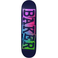 Baker Skateboards Baker Skateboard Deck Peterson Ribbon Navy Rainbow 8.25