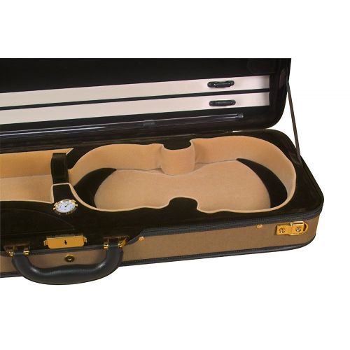  Baker Street Products Baker Street BK-4010 Deluxe Violin Case - Oblong