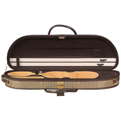  Baker Street Products Baker Street BK-4000 Deluxe Violin Case - Half Moon