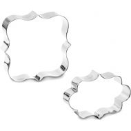 Bakerpan Stainless Steel Cookie Cutter Plaques II Set of 2